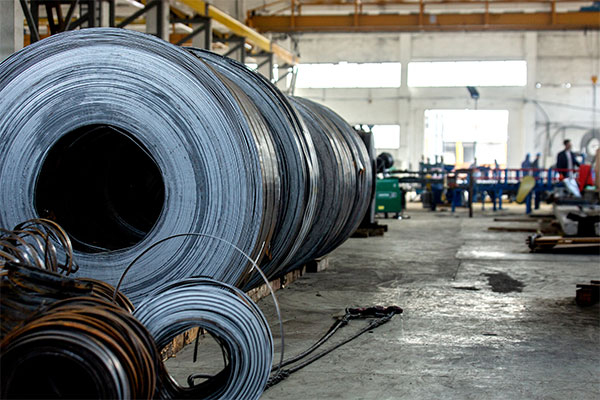 a warehouse filled with lots of different types of wires.