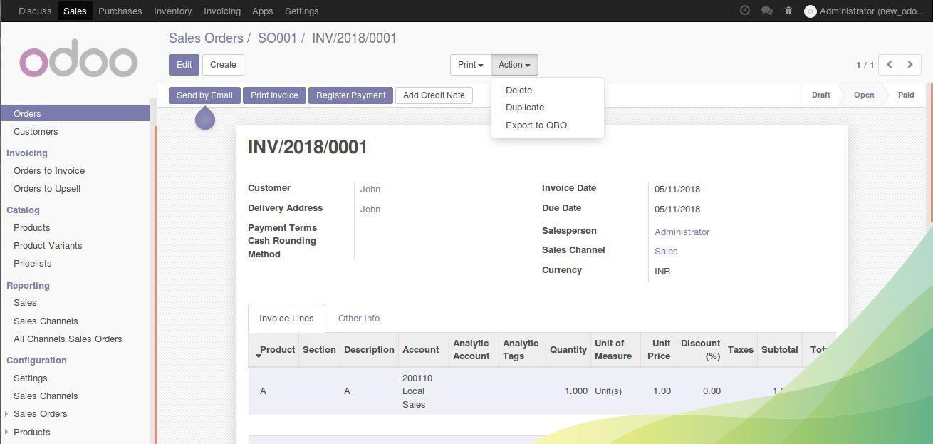 odoo quickbook integration | Pragmatic Techsoft