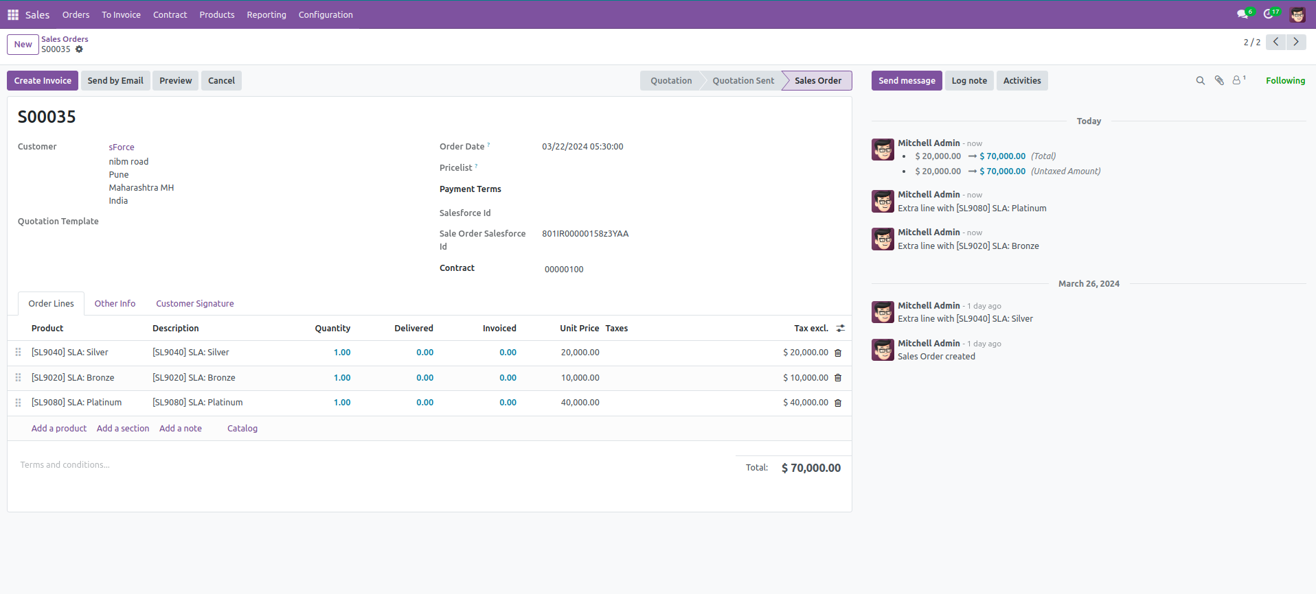 Pragmatic Odoo Salesforce Connector