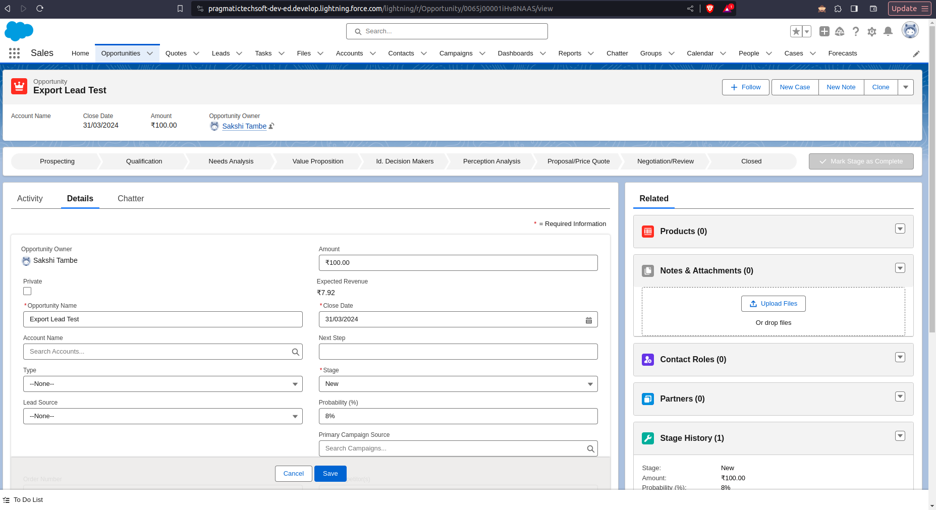 Pragmatic Odoo Salesforce Connector