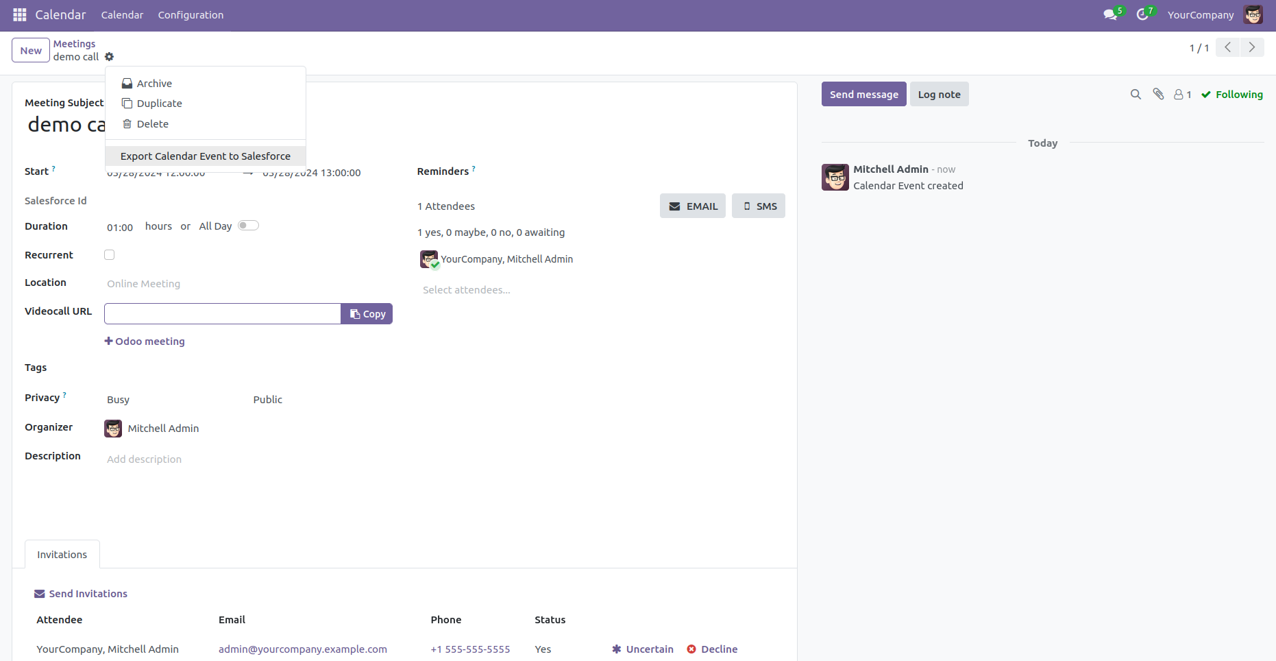 Pragmatic Odoo Salesforce Connector