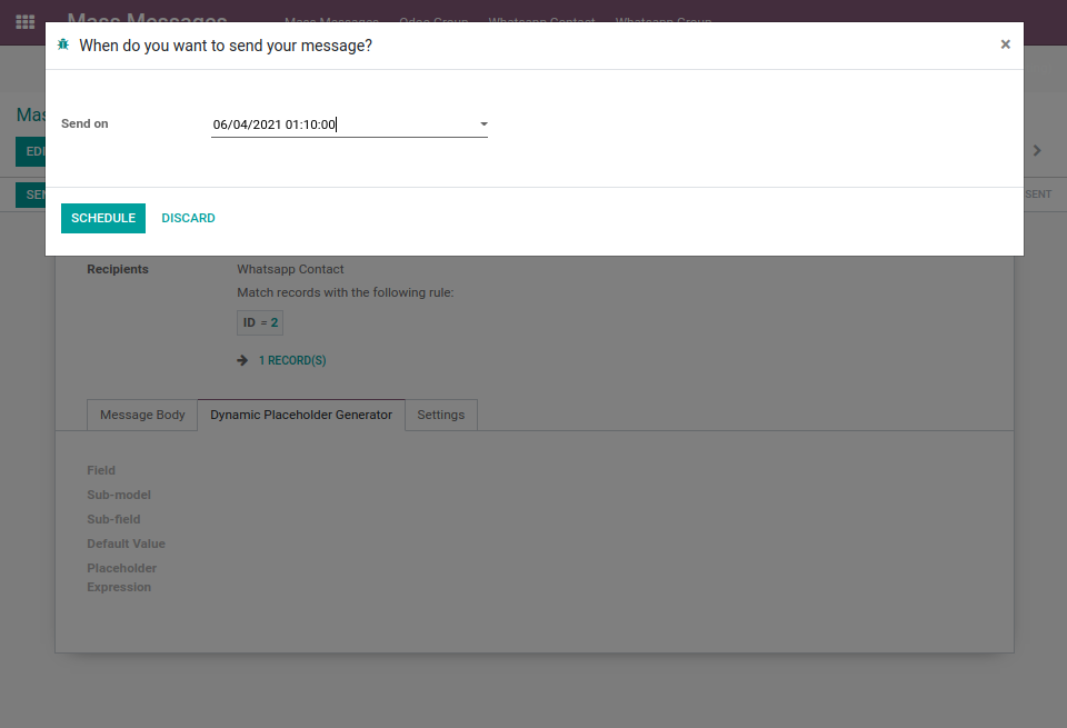 odoo whatsapp marketing integration| Pragmatic Techsoft