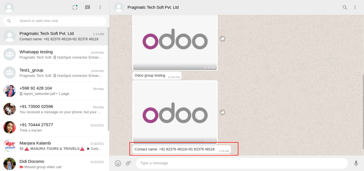 odoo whatsapp marketing integration| Pragmatic Techsoft