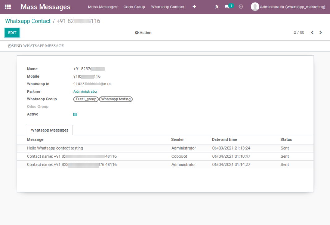 odoo whatsapp marketing integration| Pragmatic Techsoft