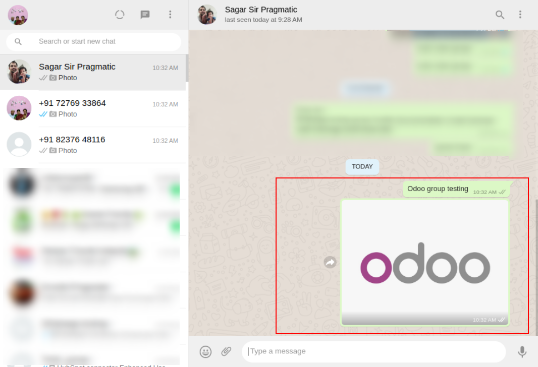 odoo whatsapp marketing integration| Pragmatic Techsoft